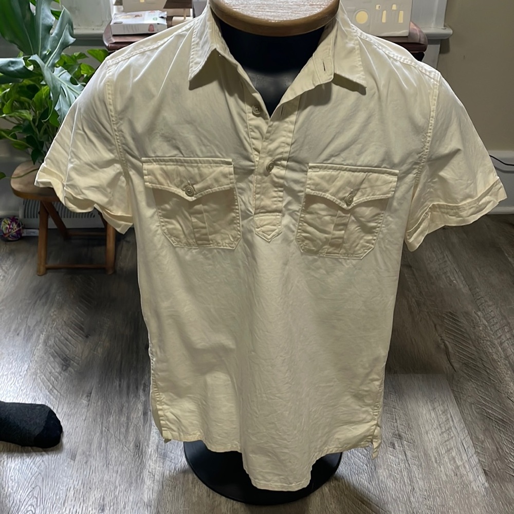Madewell mens safari shirt